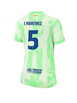 Barcelona Inigo Martinez #5 Ausweichtrikot für Frauen 2024-25 Kurzarm